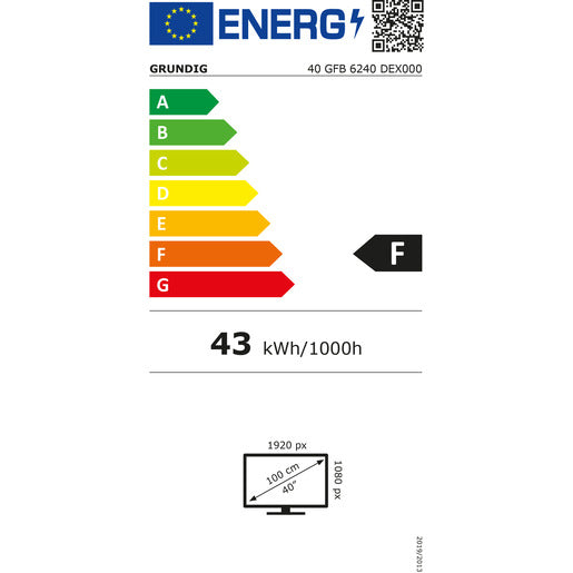 Grundig Fernseher 40 Zoll LED TV, Full HD 40 GFB 6240 Grundig Fernseher 40 Zoll LED TV, Full HD 40 GFB 6240